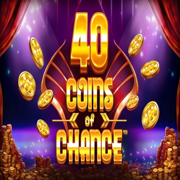 40 Coins of Chance online game logo by SYNOT Games on bet-onred-casino.pl