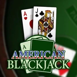 American Blackjack logo – Table Games by Habanero at BetOnRed Casino