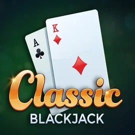 Classic Blackjack online game logo by Red Tiger Gaming on bet-onred-casino.pl