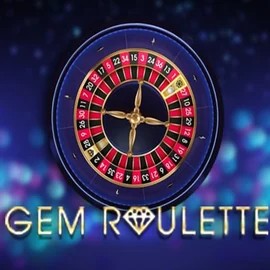 Gem Roulette slot visual from iSoftBet available on bet-onred-casino.pl